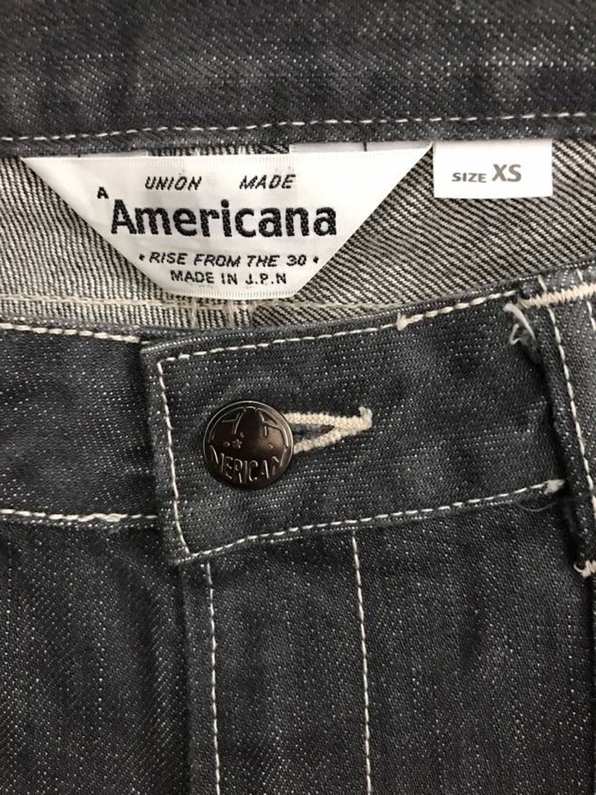 Japanese Brand Japanese Brand AMERICANA Workwear Jeans Size US 28 / EU 44 - 6 Thumbnail