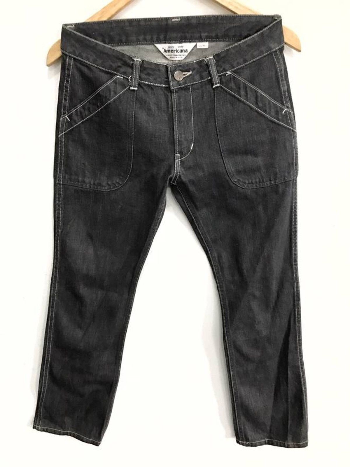 Japanese Brand Japanese Brand AMERICANA Workwear Jeans Size US 28 / EU 44 - 1 Thumbnail