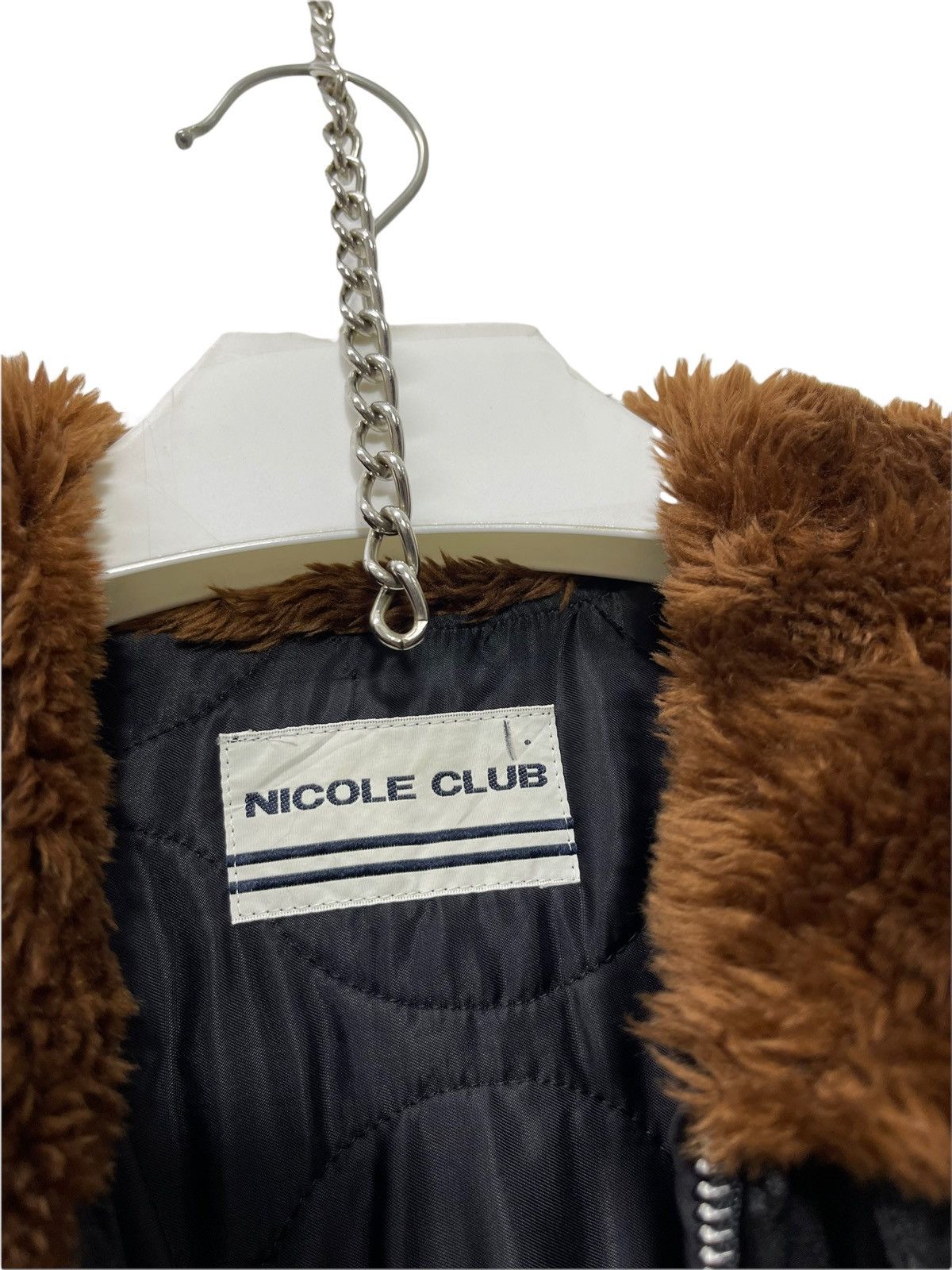 Japanese Brand Made in Japan Nicole Club Satin Crop Bomber Ski Printed 16🟩 Size US M / EU 48-50 / 2 - 5 Thumbnail