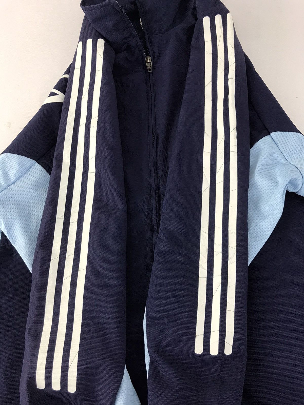 Adidas × Vintage 90s Adidas Three Striped Argentina Jacket Nylon K1235j Size US XL / EU 56 / 4 - 5 Thumbnail