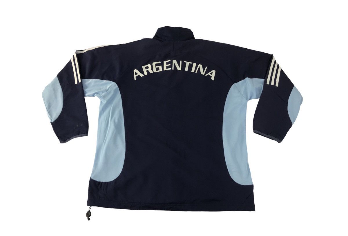 Adidas × Vintage 90s Adidas Three Striped Argentina Jacket Nylon K1235j Size US XL / EU 56 / 4 - 3 Thumbnail