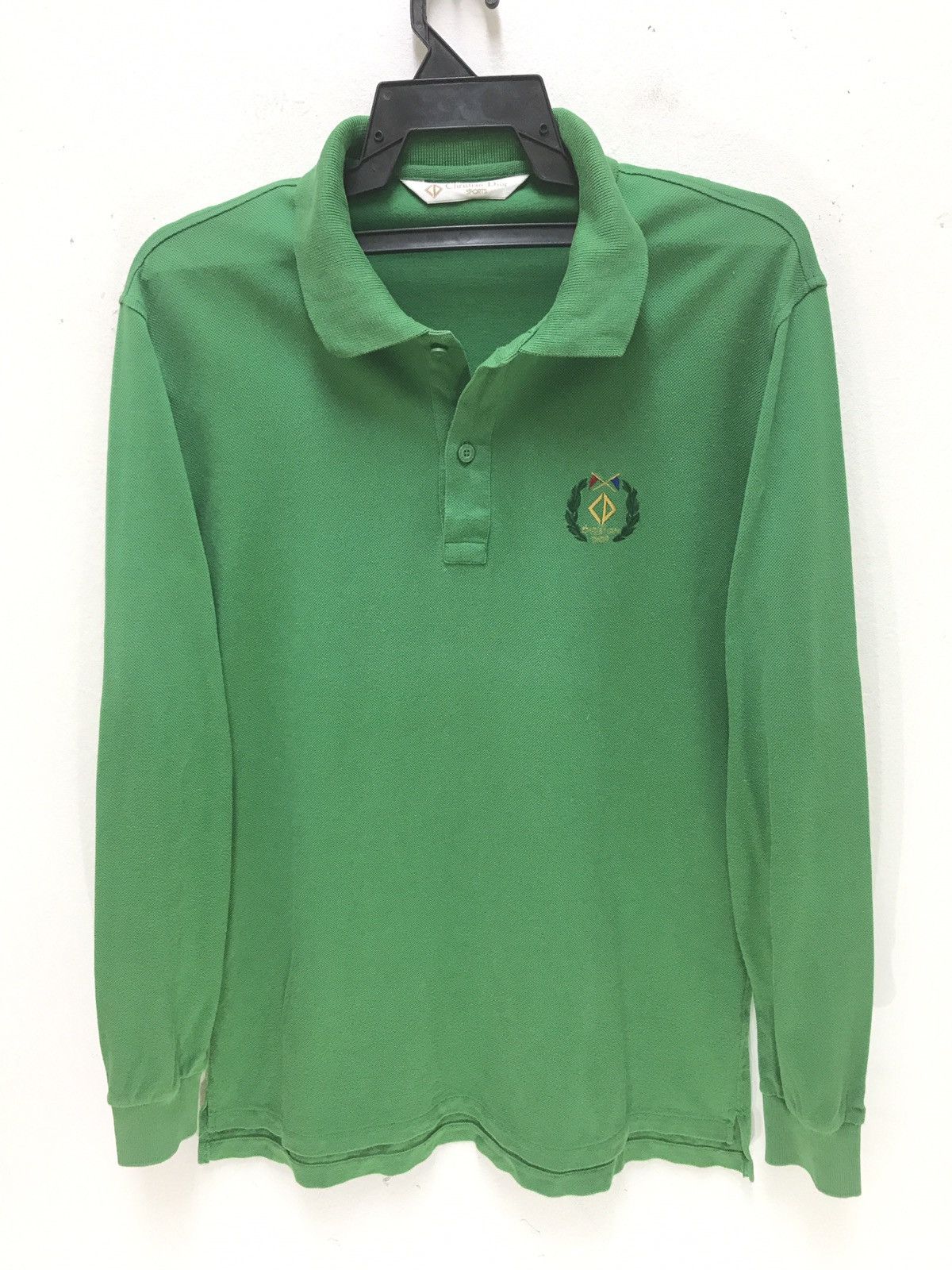 Christian Dior Monsieur Christian Dior Sports Long Sleeves Polo Shirt 6🟩4 Size US M / EU 48-50 / 2 - 1 Thumbnail