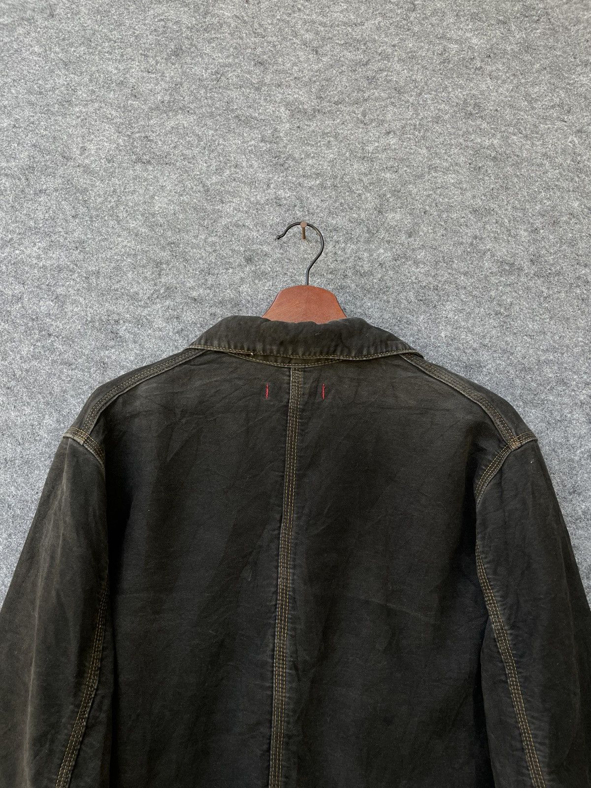 Edwin × Japanese Brand × Vintage EDWIN 503 REBEL WAXED CHORE JACKET Size US M / EU 48-50 / 2 - 4 Thumbnail