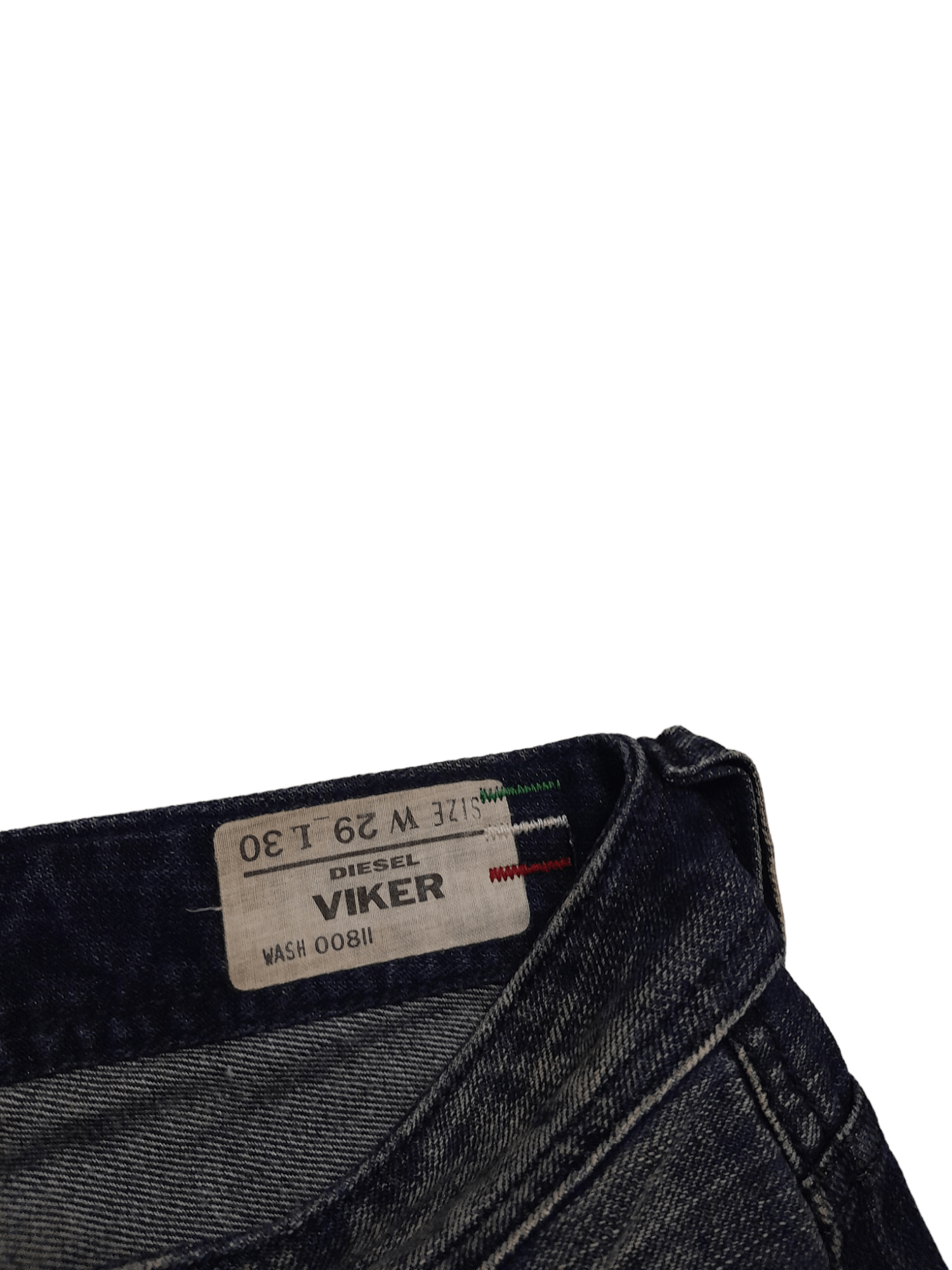 Diesel DIesel Viker Distressed Denim (E944) Waist 29 Size US 29 - 5 Thumbnail