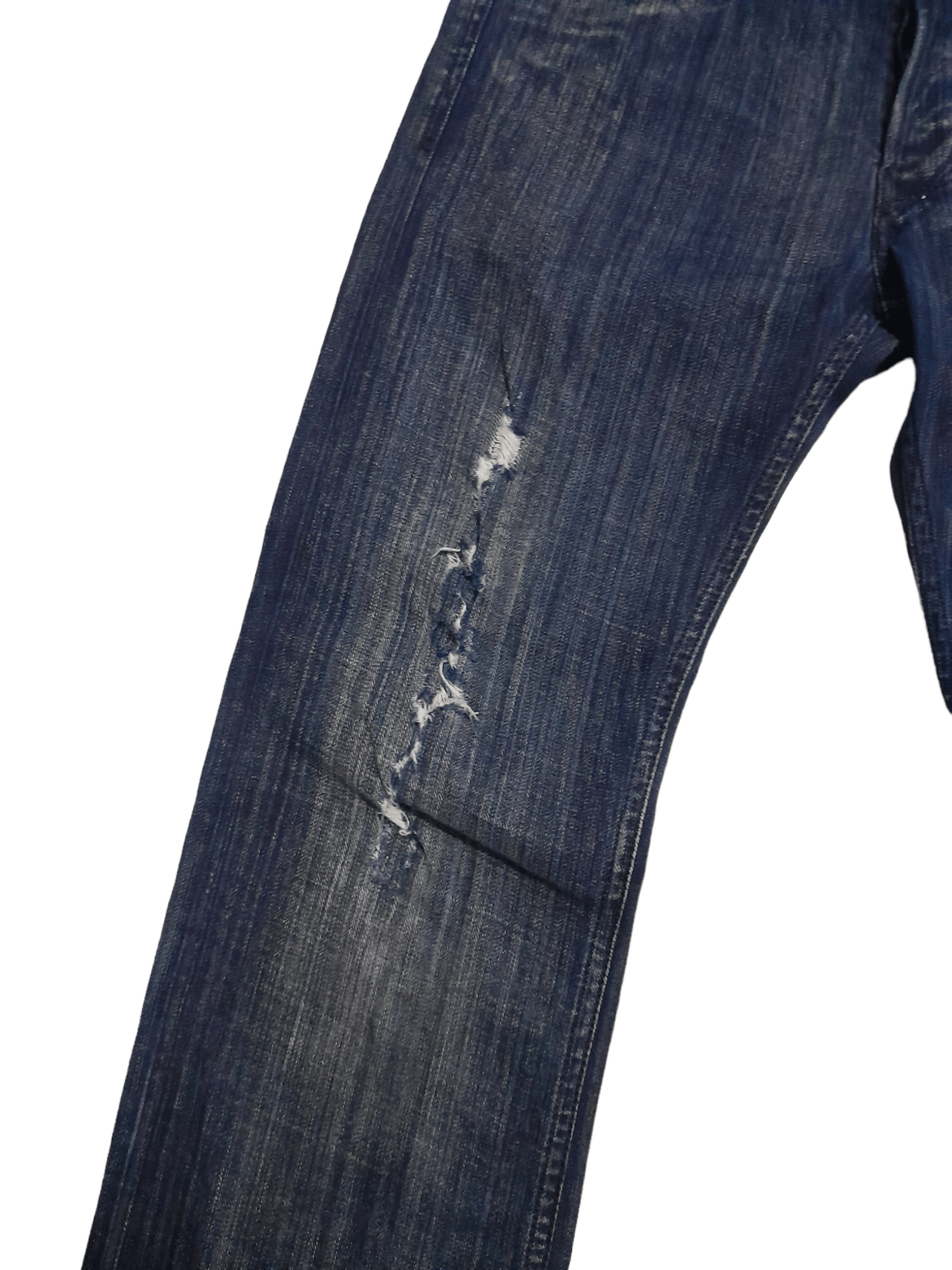 Diesel DIesel Viker Distressed Denim (E944) Waist 29 Size US 29 - 3 Thumbnail