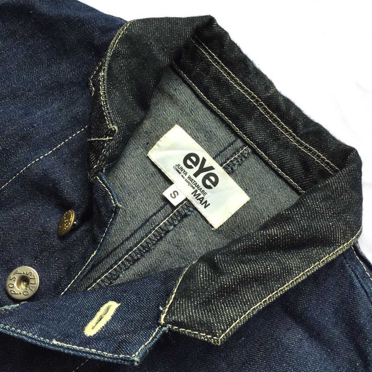 Comme des Garcons Eye junya watanabe comme des garcons x post overalls denim Size US S / EU 44-46 / 1 - 5 Thumbnail