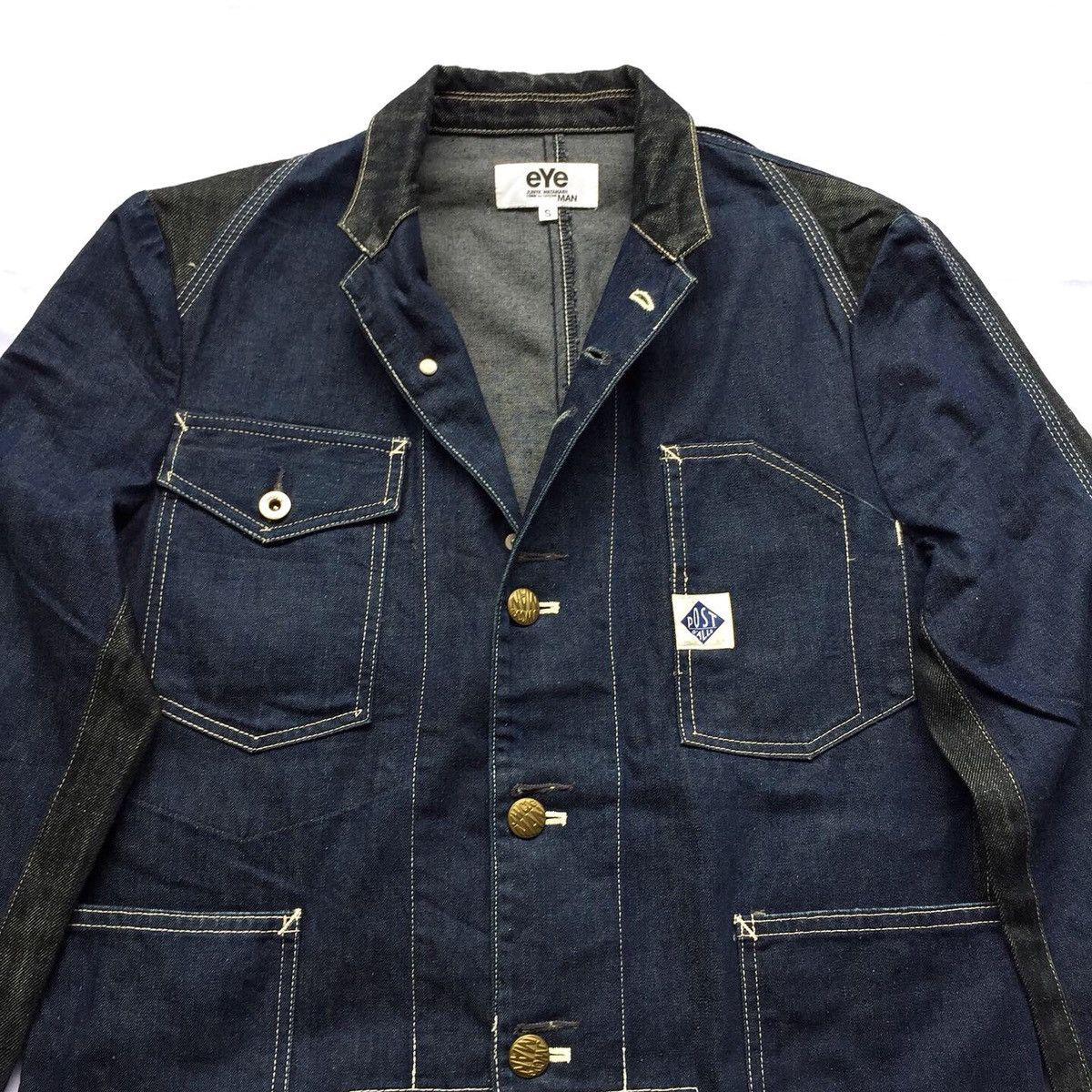 Comme des Garcons Eye junya watanabe comme des garcons x post overalls denim Size US S / EU 44-46 / 1 - 3 Thumbnail