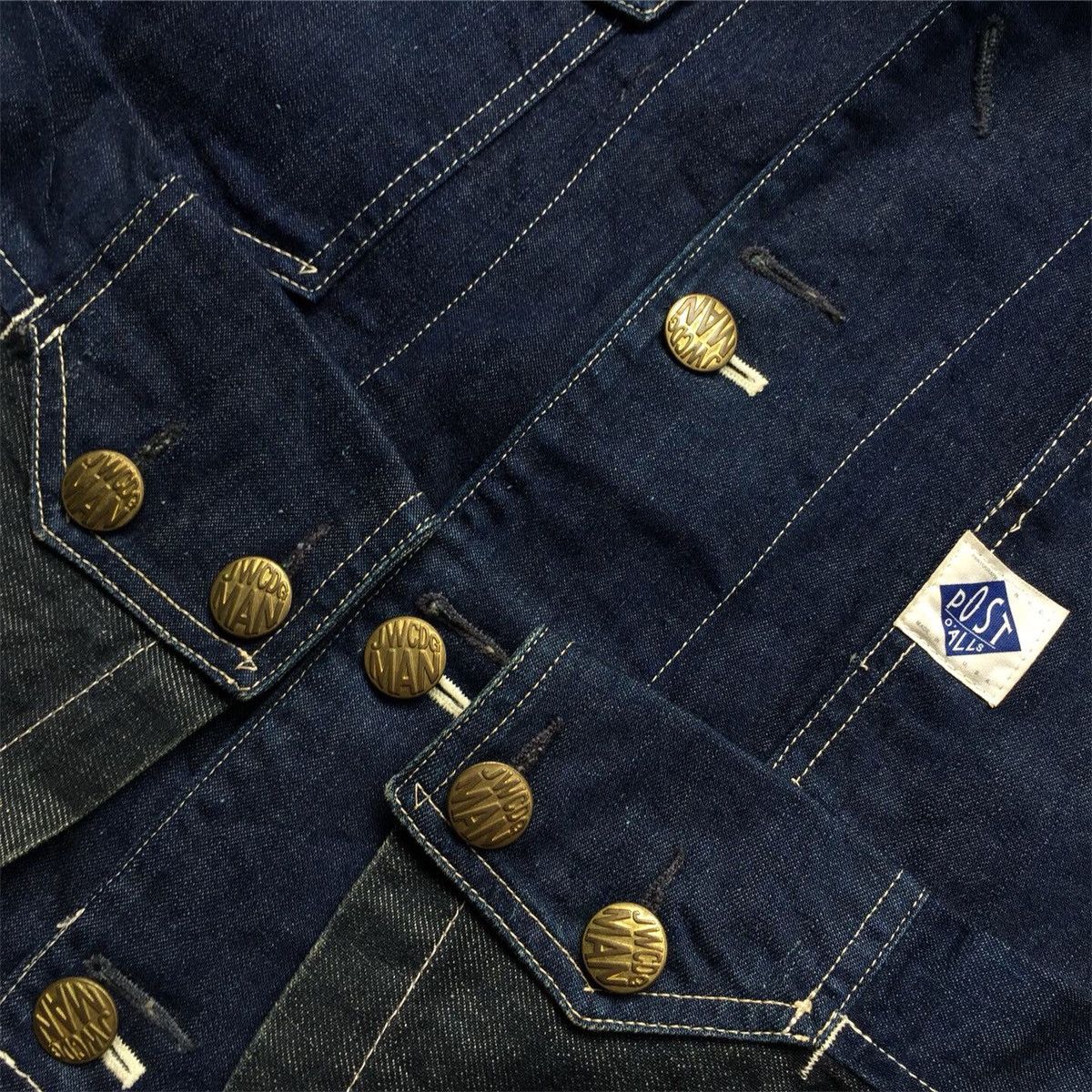 Comme des Garcons Eye junya watanabe comme des garcons x post overalls denim Size US S / EU 44-46 / 1 - 4 Thumbnail