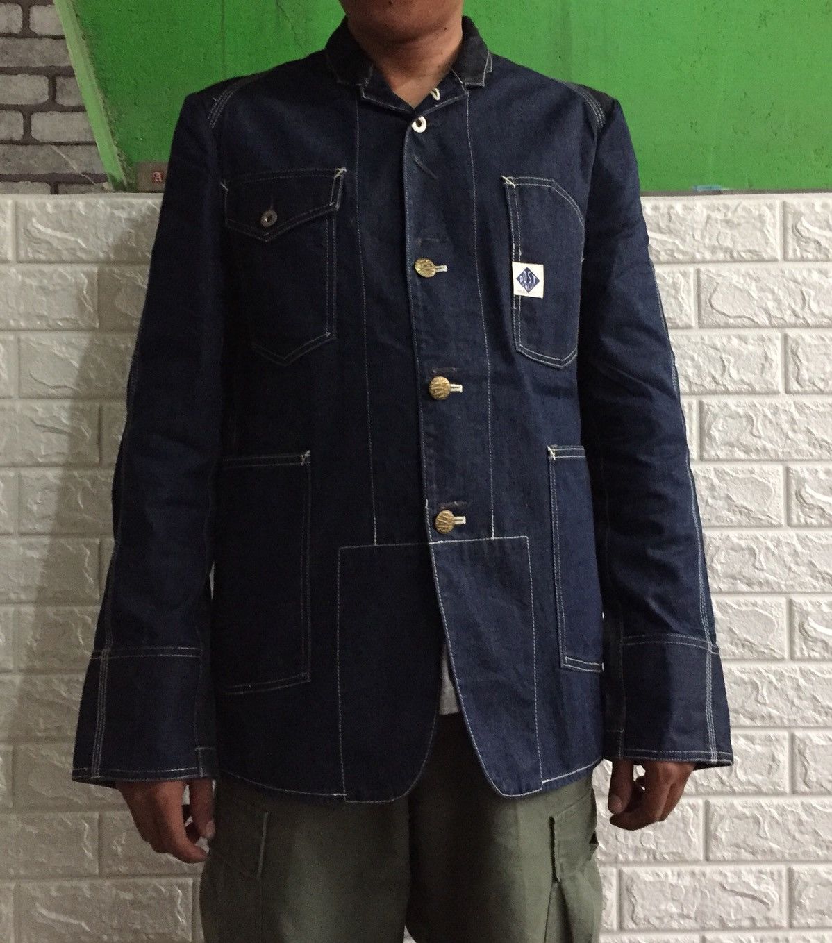 Comme des Garcons Eye junya watanabe comme des garcons x post overalls denim Size US S / EU 44-46 / 1 - 8 Thumbnail