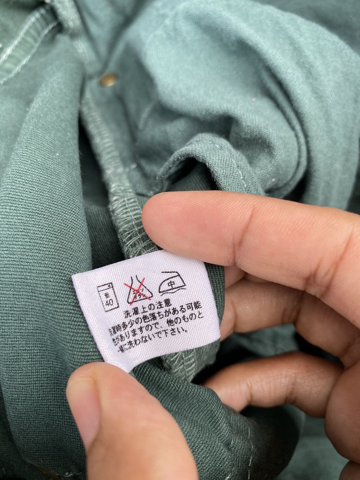 HOLLYWOOD RANCH MARKET × Japanese Brand Distressed Style💥Japanese Denim Hollywood Ranch Market-HRM Size US 34 / EU 50 - 18 Thumbnail