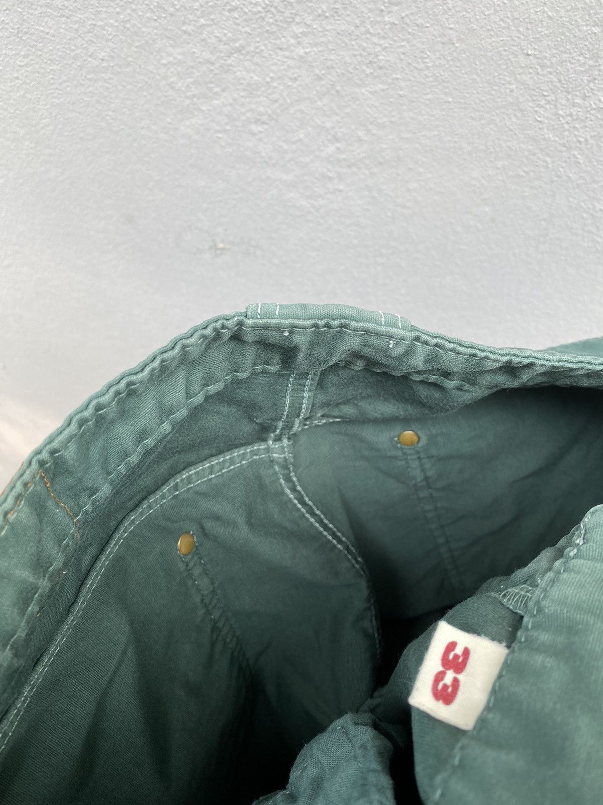 HOLLYWOOD RANCH MARKET × Japanese Brand Distressed Style💥Japanese Denim Hollywood Ranch Market-HRM Size US 34 / EU 50 - 16 Thumbnail