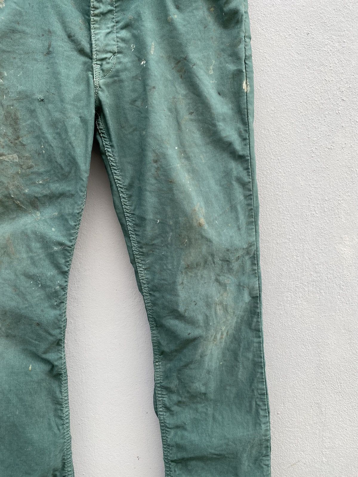 HOLLYWOOD RANCH MARKET × Japanese Brand Distressed Style💥Japanese Denim Hollywood Ranch Market-HRM Size US 34 / EU 50 - 8 Thumbnail