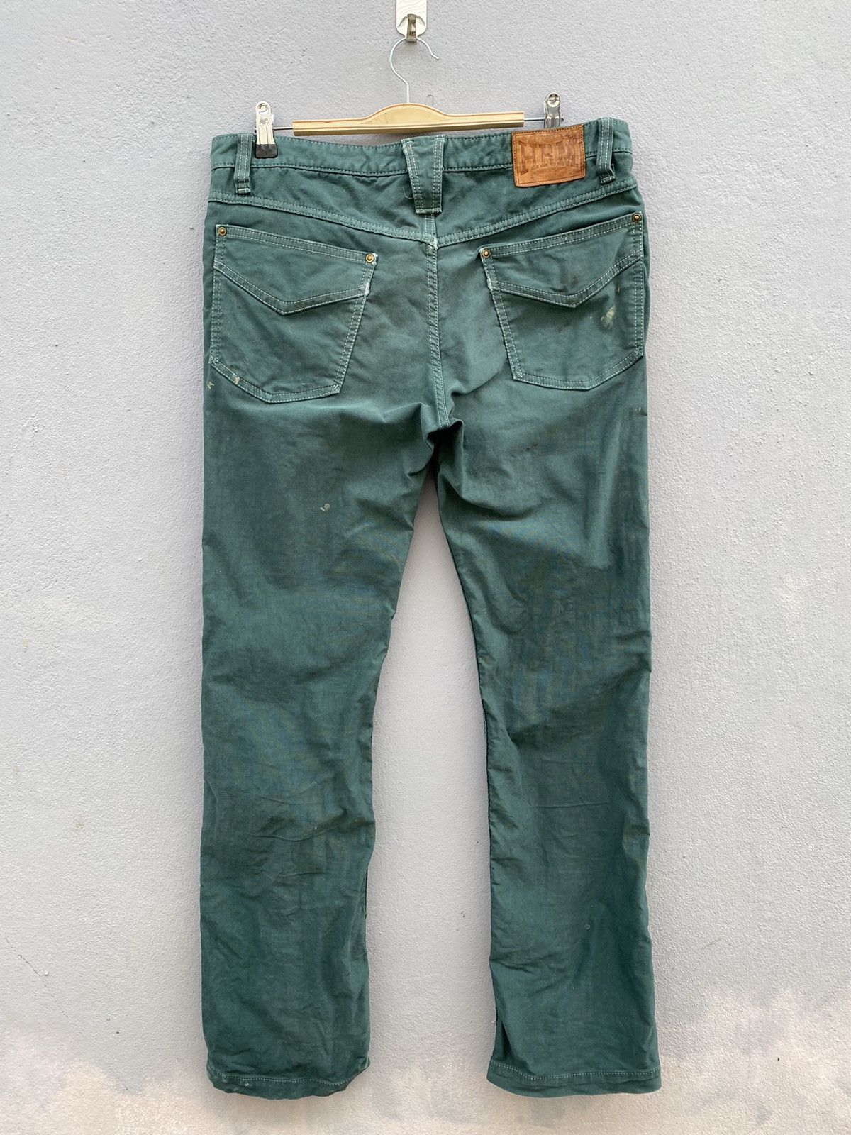 HOLLYWOOD RANCH MARKET × Japanese Brand Distressed Style💥Japanese Denim Hollywood Ranch Market-HRM Size US 34 / EU 50 - 2 Thumbnail
