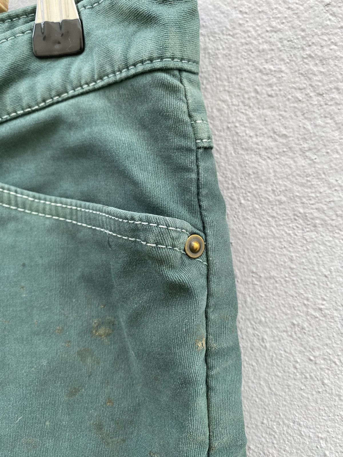HOLLYWOOD RANCH MARKET × Japanese Brand Distressed Style💥Japanese Denim Hollywood Ranch Market-HRM Size US 34 / EU 50 - 9 Thumbnail