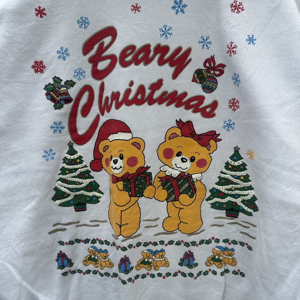 Cartoon Network Vintage 90s beary christmas sweatshirt pullover Size US XL / EU 56 / 4 - 2 Thumbnail