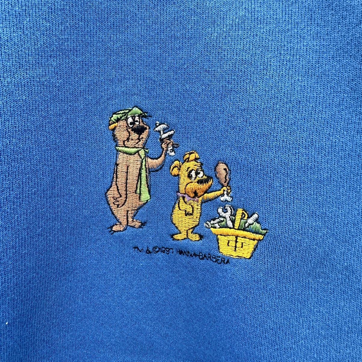 Cartoon Network Vintage 90s hanna barbera sweatshirt cartoon Size US XXL / EU 58 / 5 - 2 Thumbnail