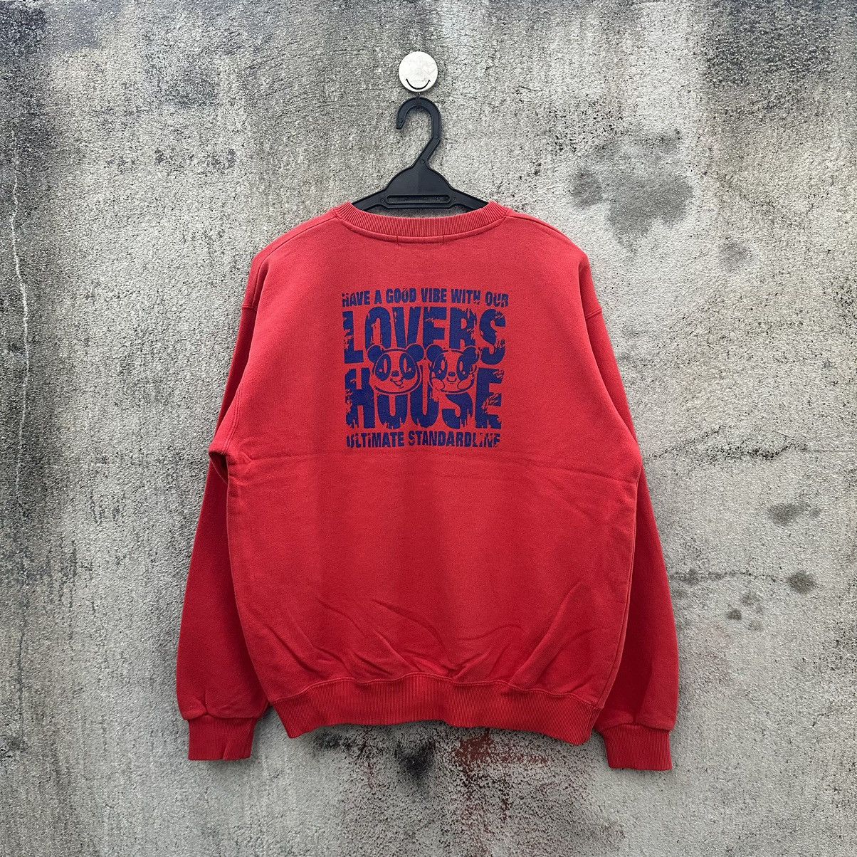 Japanese Brand Lovers house by superlovers sweatshirt japanese brand Size US L / EU 52-54 / 3 - 2 Thumbnail