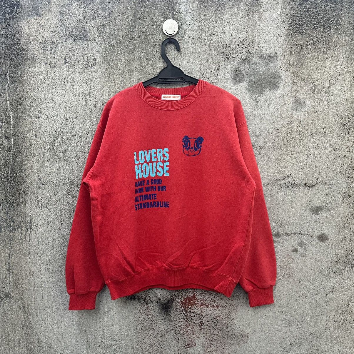 Japanese Brand Lovers house by superlovers sweatshirt japanese brand Size US L / EU 52-54 / 3 - 1 Thumbnail