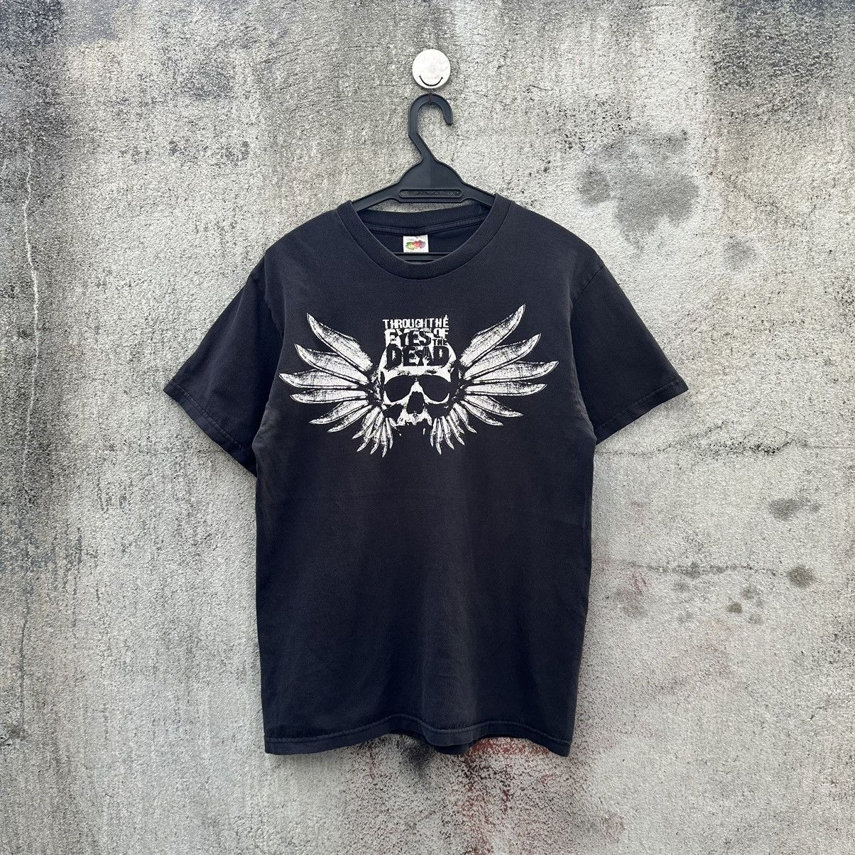 Band Tees Vintage Trough the eyes of the dead tshirt deathcore band Size US M / EU 48-50 / 2 - 1 Thumbnail