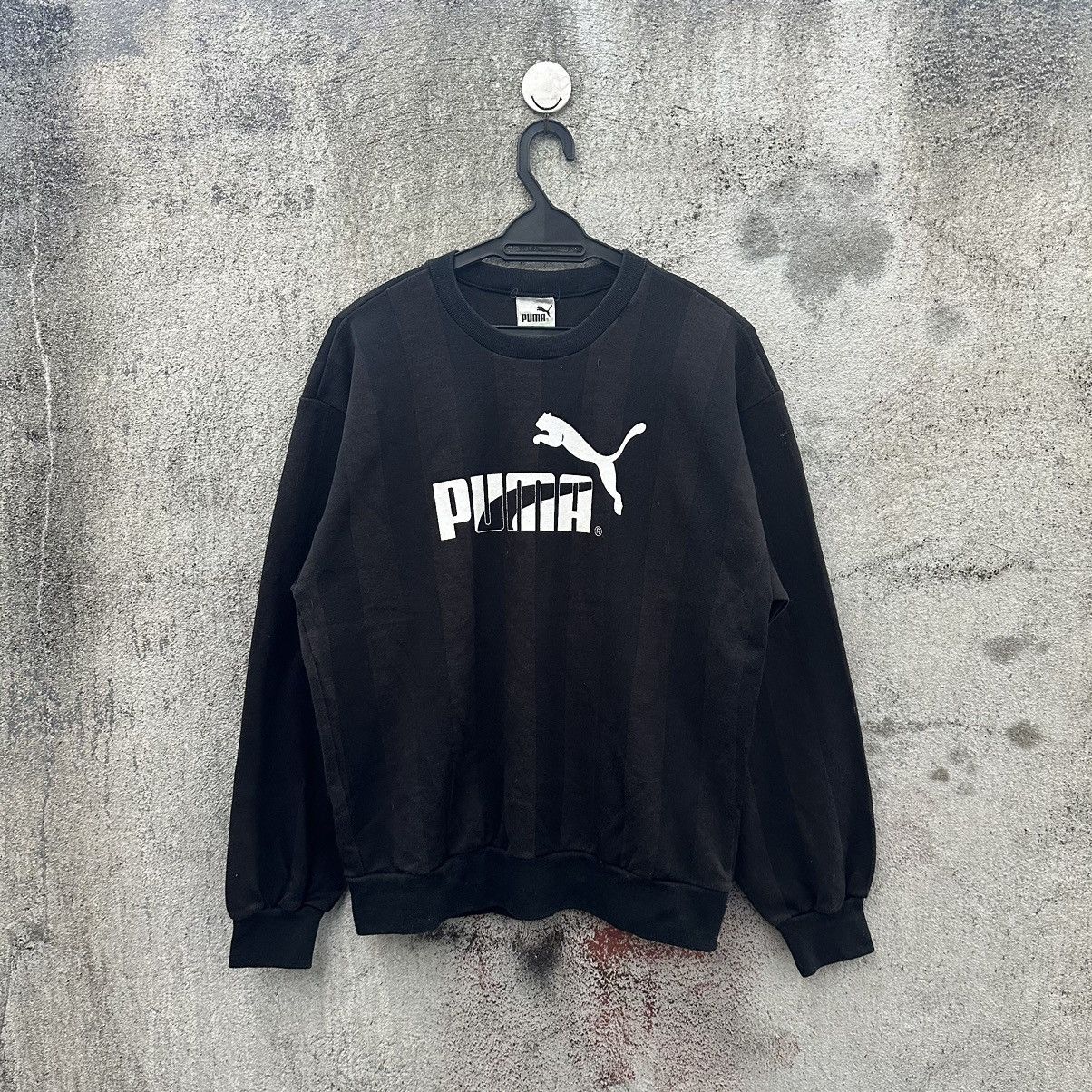 Puma Vintage 90s puma sweatshirt pullover big logo Size US M / EU 48-50 / 2 - 1 Thumbnail