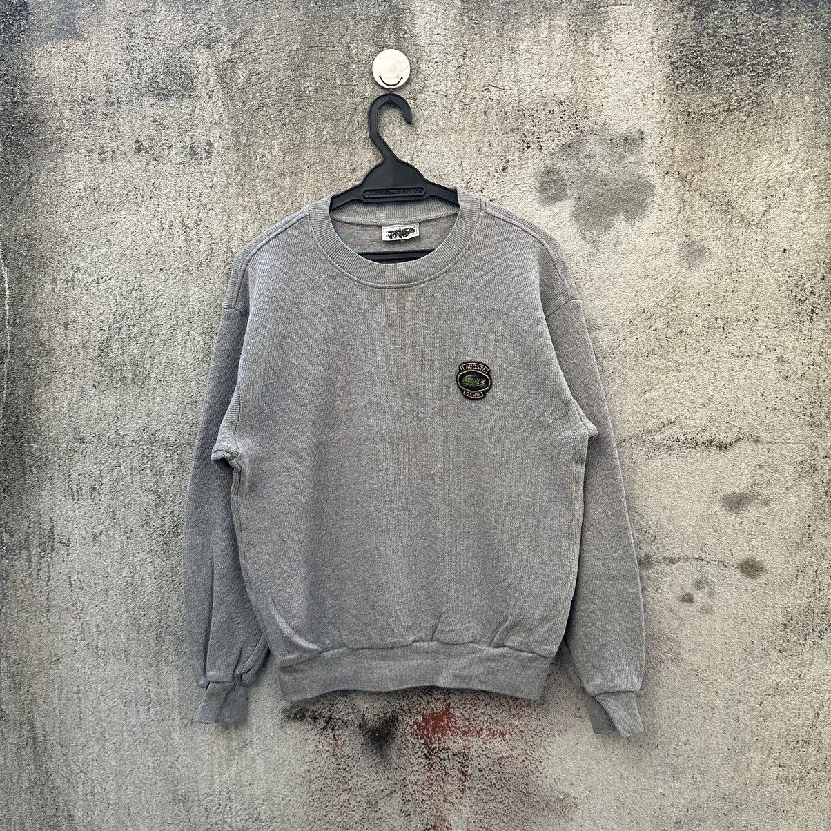 Lacoste Vintage 90s lacoste club sweatshirt pullover Size US M / EU 48-50 / 2 - 1 Thumbnail