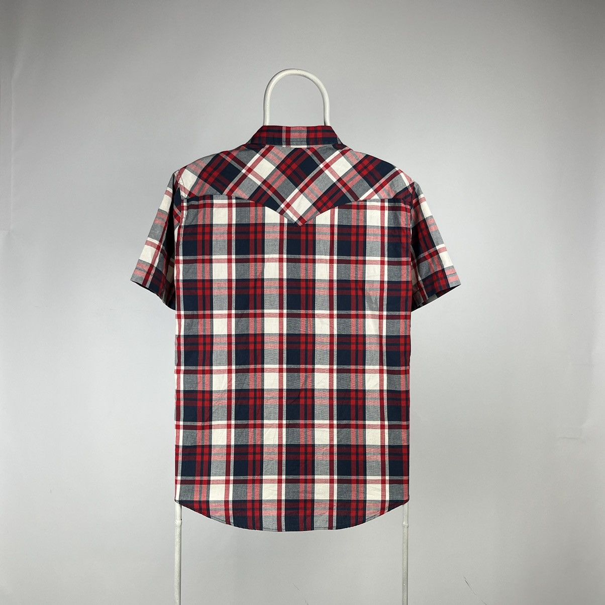 Levi's Levis shirt buckle short sleeve size Medium Size US M / EU 48-50 / 2 - 2 Thumbnail