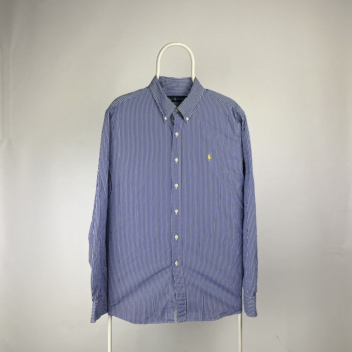 Polo Ralph Lauren Polo Ralph Lauren shirt striped blue size XLarge Size US XL / EU 56 / 4 - 1 Thumbnail