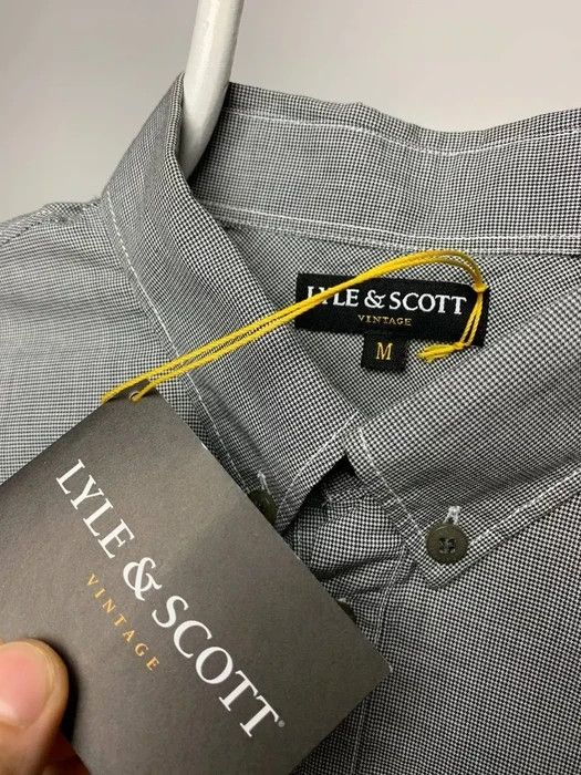 Lyle & Scott Lyle Scott shirt size M grey casual new vintage luxury Size US M / EU 48-50 / 2 - 3 Thumbnail
