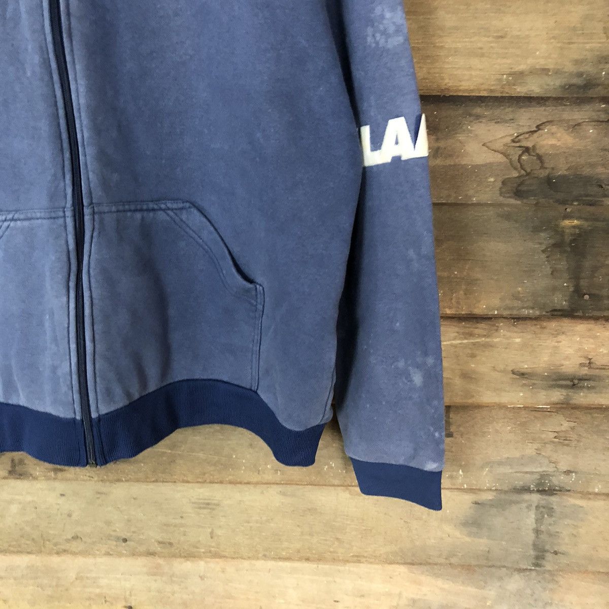 Xlarge X Large japan like bape Blue faded Hoodie sweatshirt #085B Size US L / EU 52-54 / 3 - 5 Thumbnail