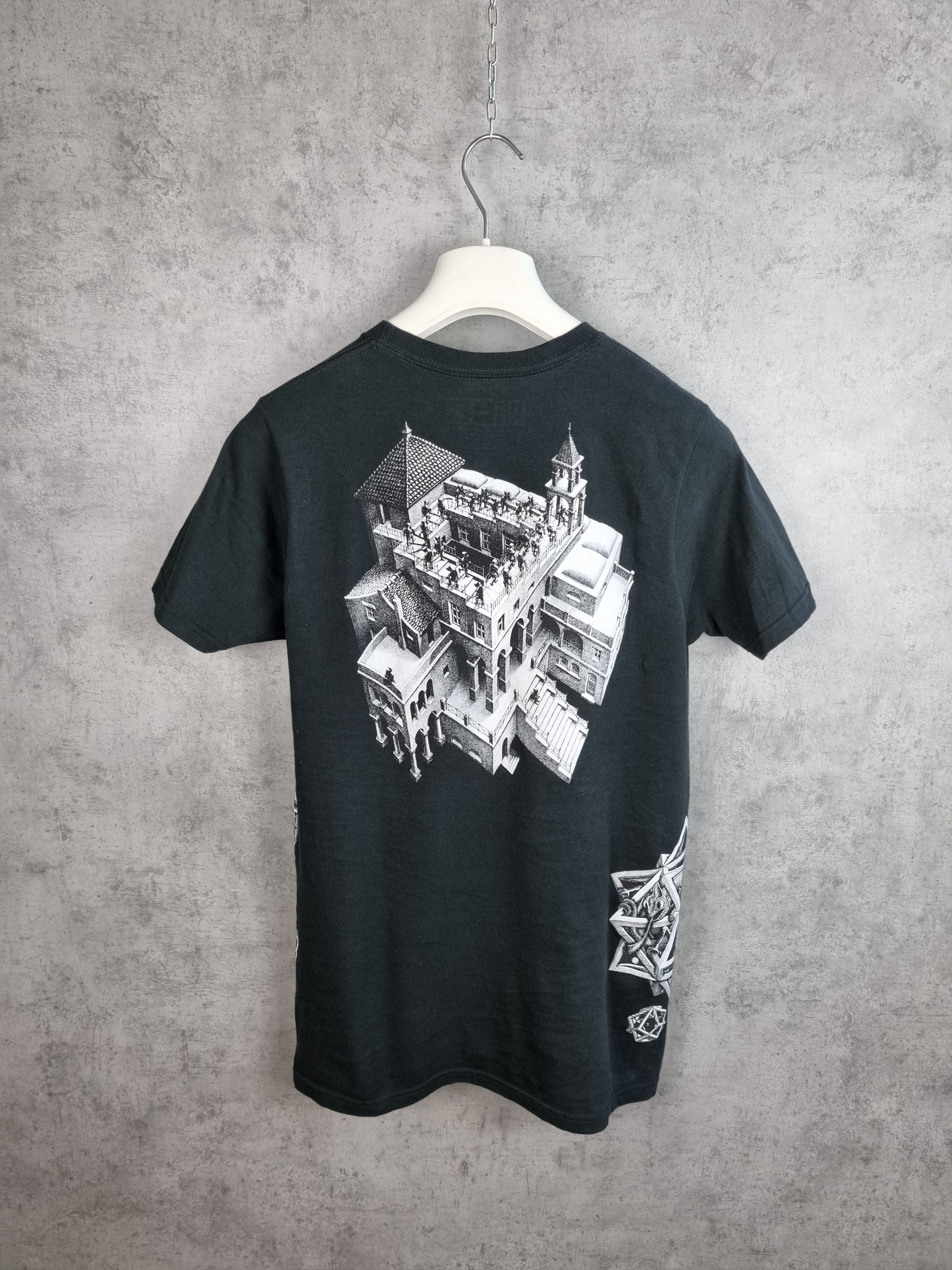 Vintage Rare Art MC Escher tee shirt all over print SUPREME Size US M / EU 48-50 / 2 - 2 Thumbnail