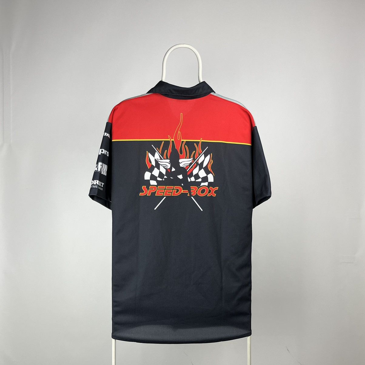 Other Flame shirt speed-box racing size Large Size US L / EU 52-54 / 3 - 2 Thumbnail