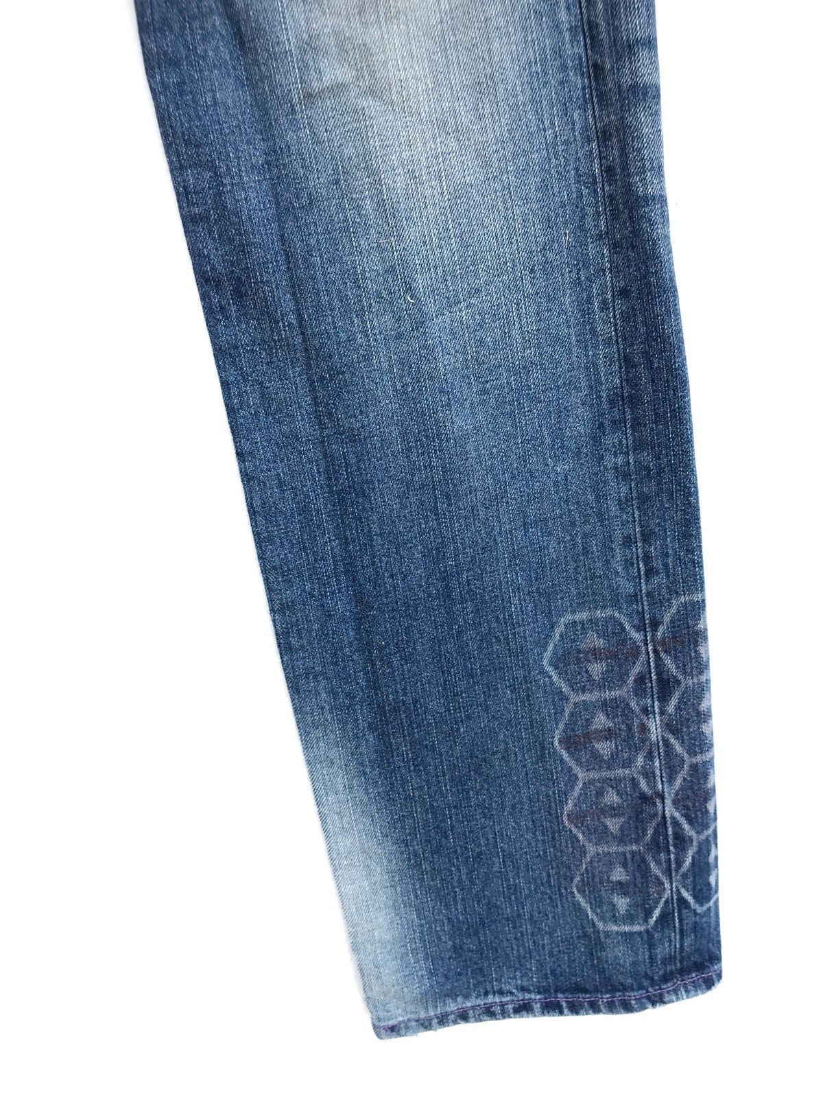 Japanese Brand Japanese Brand Nerv Japan Patchwork Junya Watanabe Style Size US 31 - 6 Thumbnail