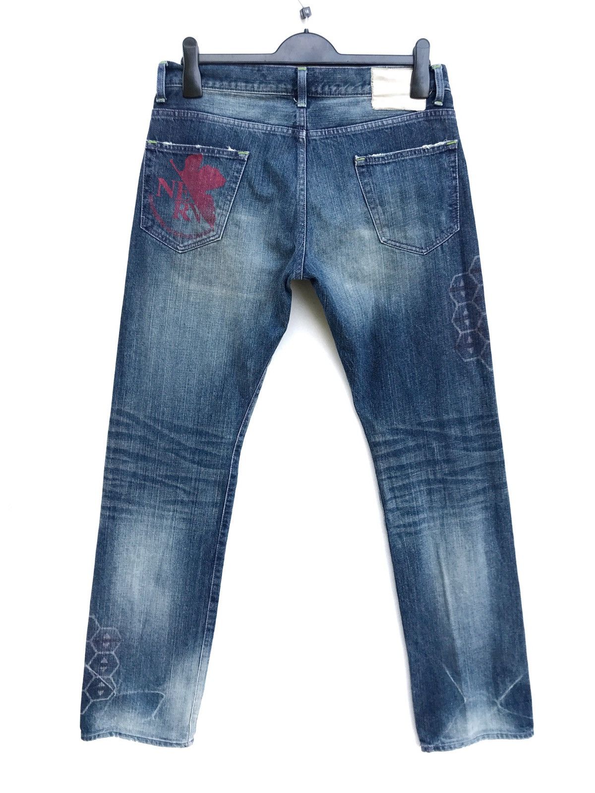Japanese Brand Japanese Brand Nerv Japan Patchwork Junya Watanabe Style Size US 31 - 2 Thumbnail