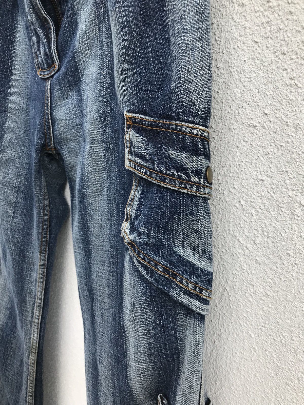 Designer × Japanese Brand Japan Brand ZUFFI Luciano Zuffi Milano Denim Cargo Size US 30 / EU 46 - 9 Thumbnail