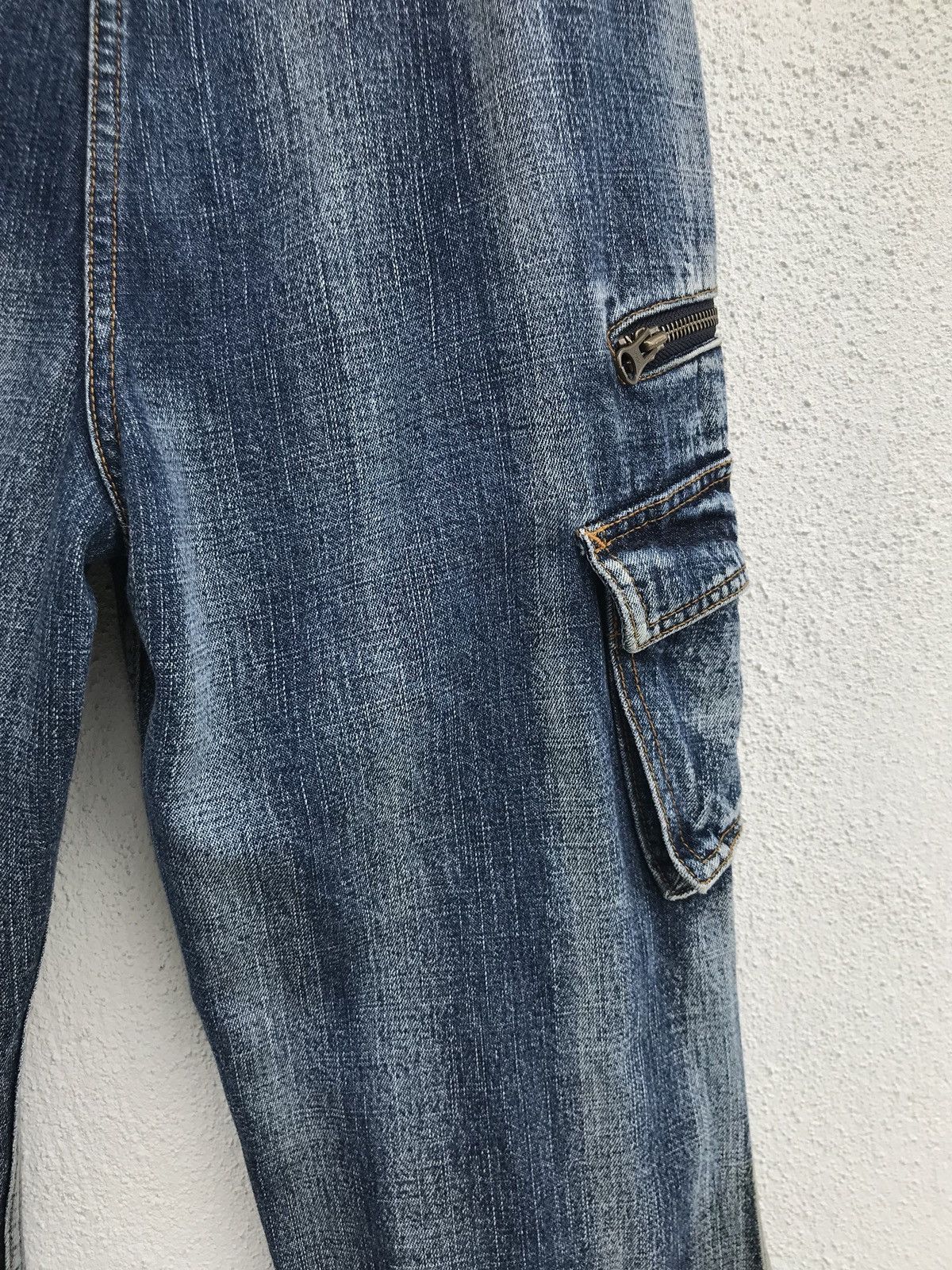 Designer × Japanese Brand Japan Brand ZUFFI Luciano Zuffi Milano Denim Cargo Size US 30 / EU 46 - 12 Thumbnail