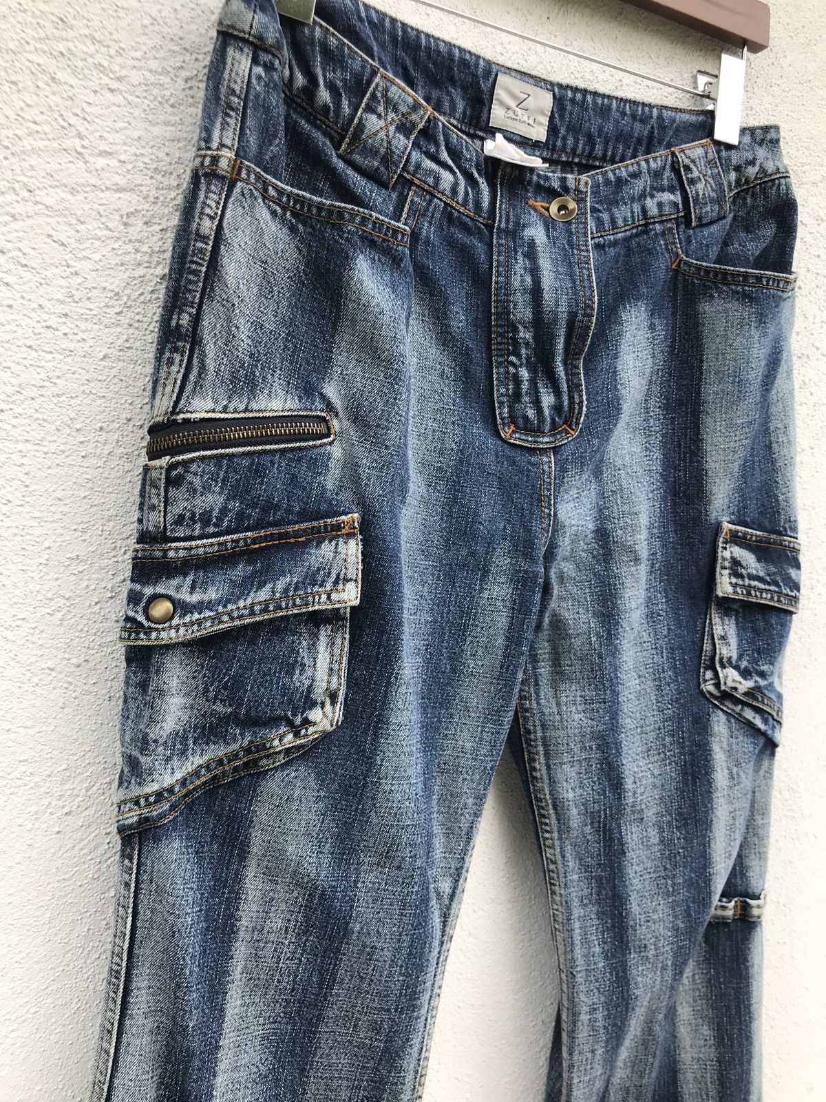 Designer × Japanese Brand Japan Brand ZUFFI Luciano Zuffi Milano Denim Cargo Size US 30 / EU 46 - 6 Thumbnail