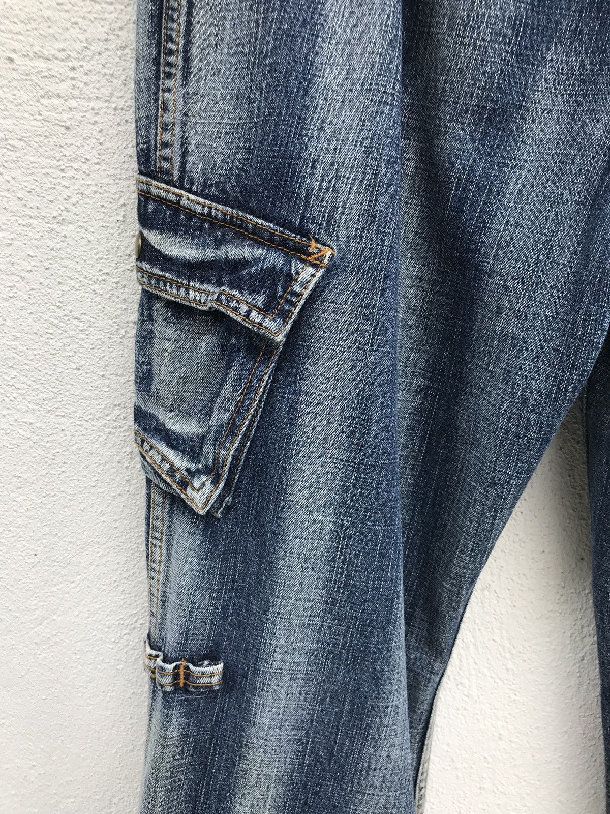 Designer × Japanese Brand Japan Brand ZUFFI Luciano Zuffi Milano Denim Cargo Size US 30 / EU 46 - 11 Thumbnail