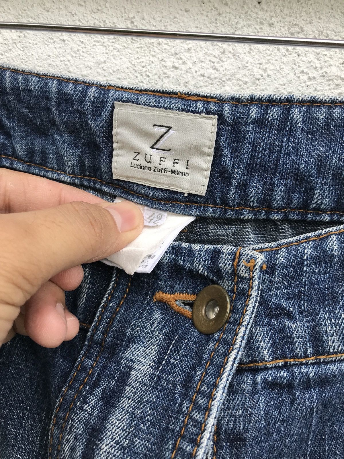 Designer × Japanese Brand Japan Brand ZUFFI Luciano Zuffi Milano Denim Cargo Size US 30 / EU 46 - 17 Thumbnail