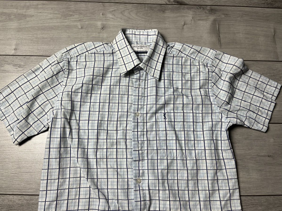 Yves Saint Laurent Yves Saint Laurent shirt short sleeve size medium Size US M / EU 48-50 / 2 - 3 Thumbnail