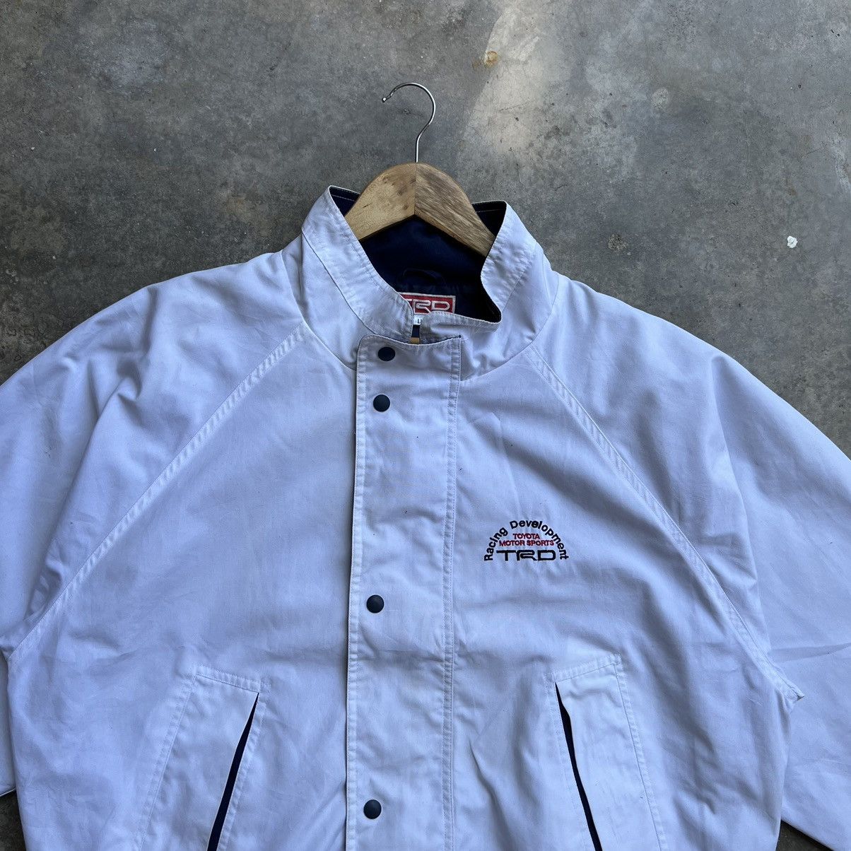 Japanese Brand × Vintage Vintage TRD Light Jacket | Toyota Racing Department Size US L / EU 52-54 / 3 - 3 Thumbnail