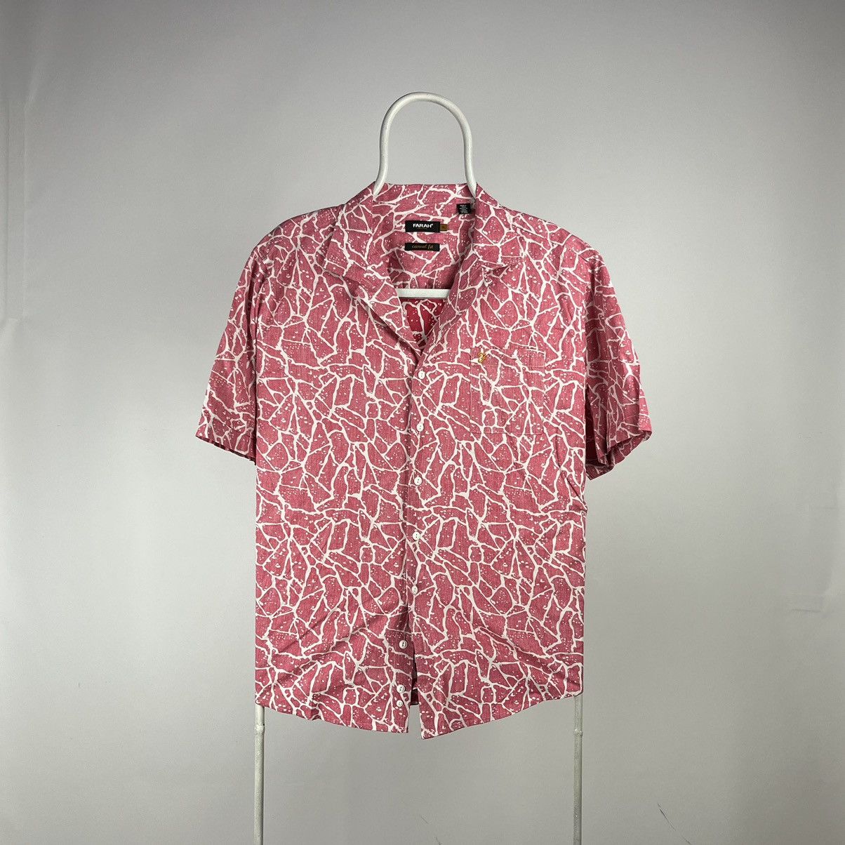 Farah Farah shirt hawaii Japanese vintage size XLarge Size US XL / EU 56 / 4 - 1 Thumbnail