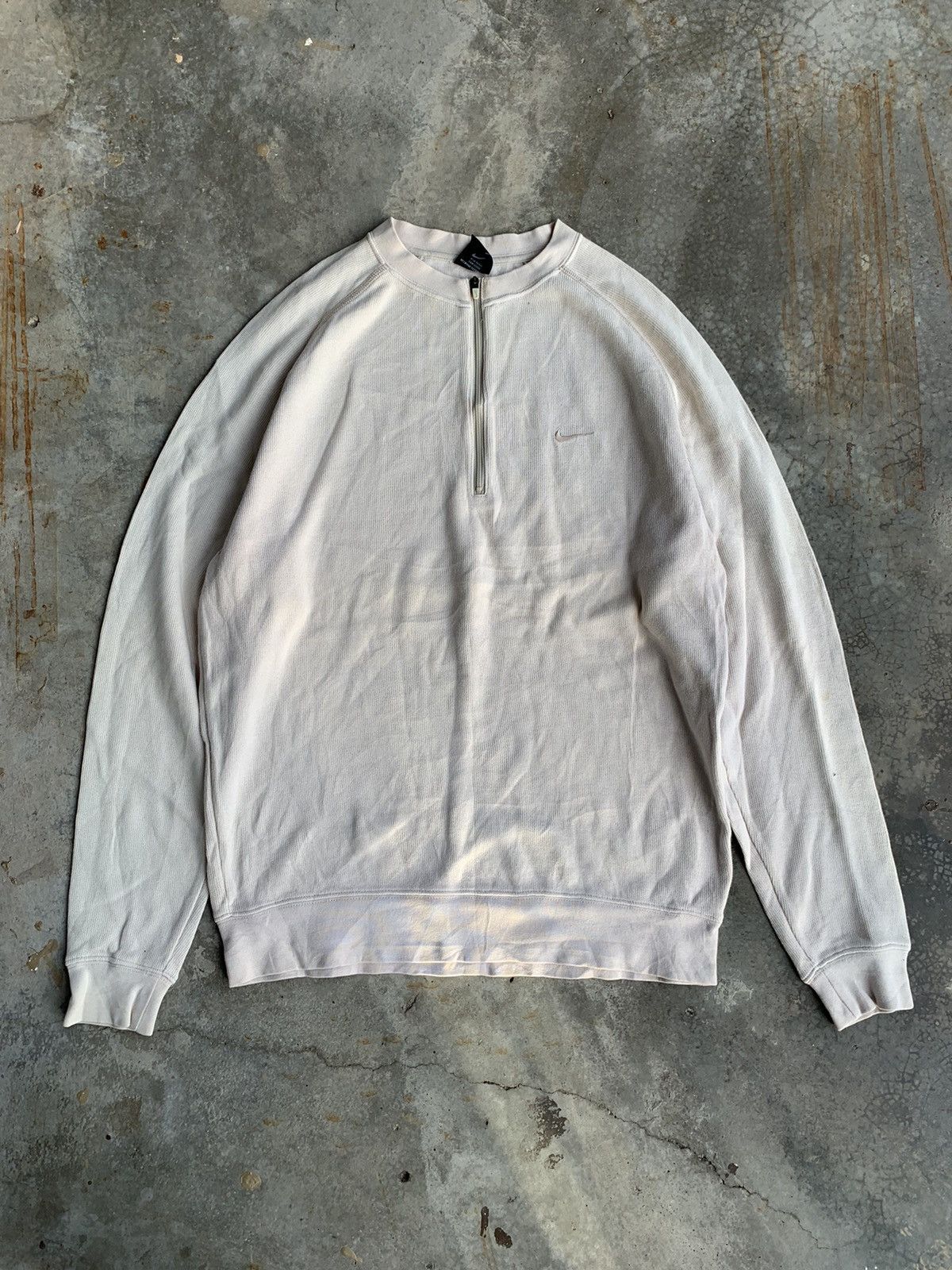 Nike Vintage Y2K Nike Embroided Logo Halfzip Sweatshirt Size US M / EU 48-50 / 2 - 1 Thumbnail