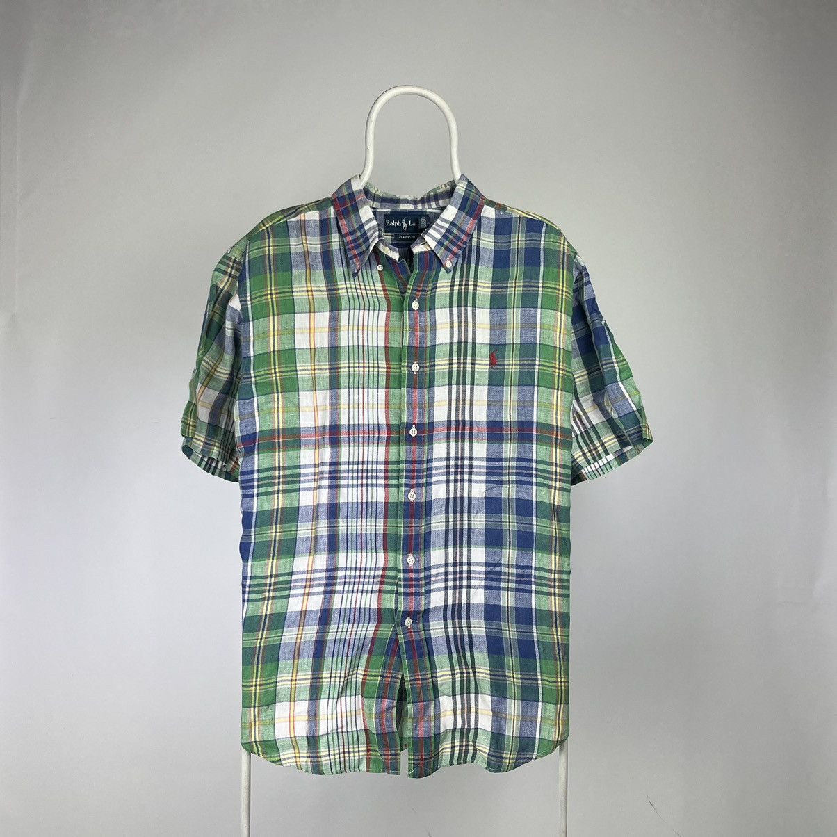 Polo Ralph Lauren Polo Ralph Lauren shirt short sleeve viscose Size US XL / EU 56 / 4 - 1 Thumbnail