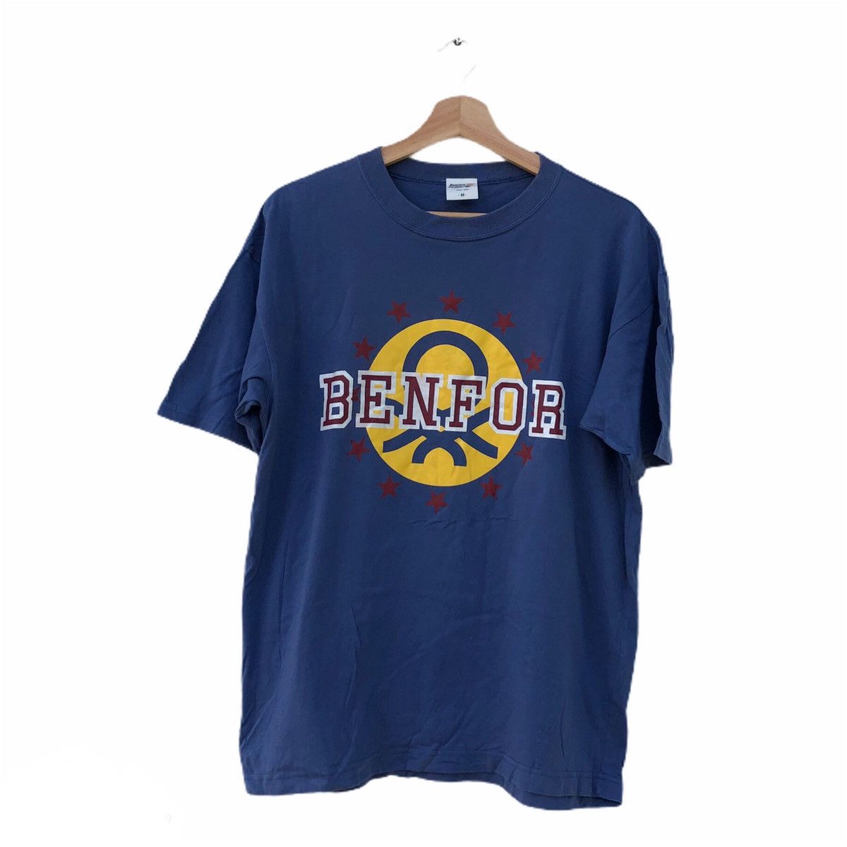 Vintage VINTAGE BENETTON FORMULA 1 RACING TEAM TEE BIG LOGO Size US M / EU 48-50 / 2 - 1 Thumbnail