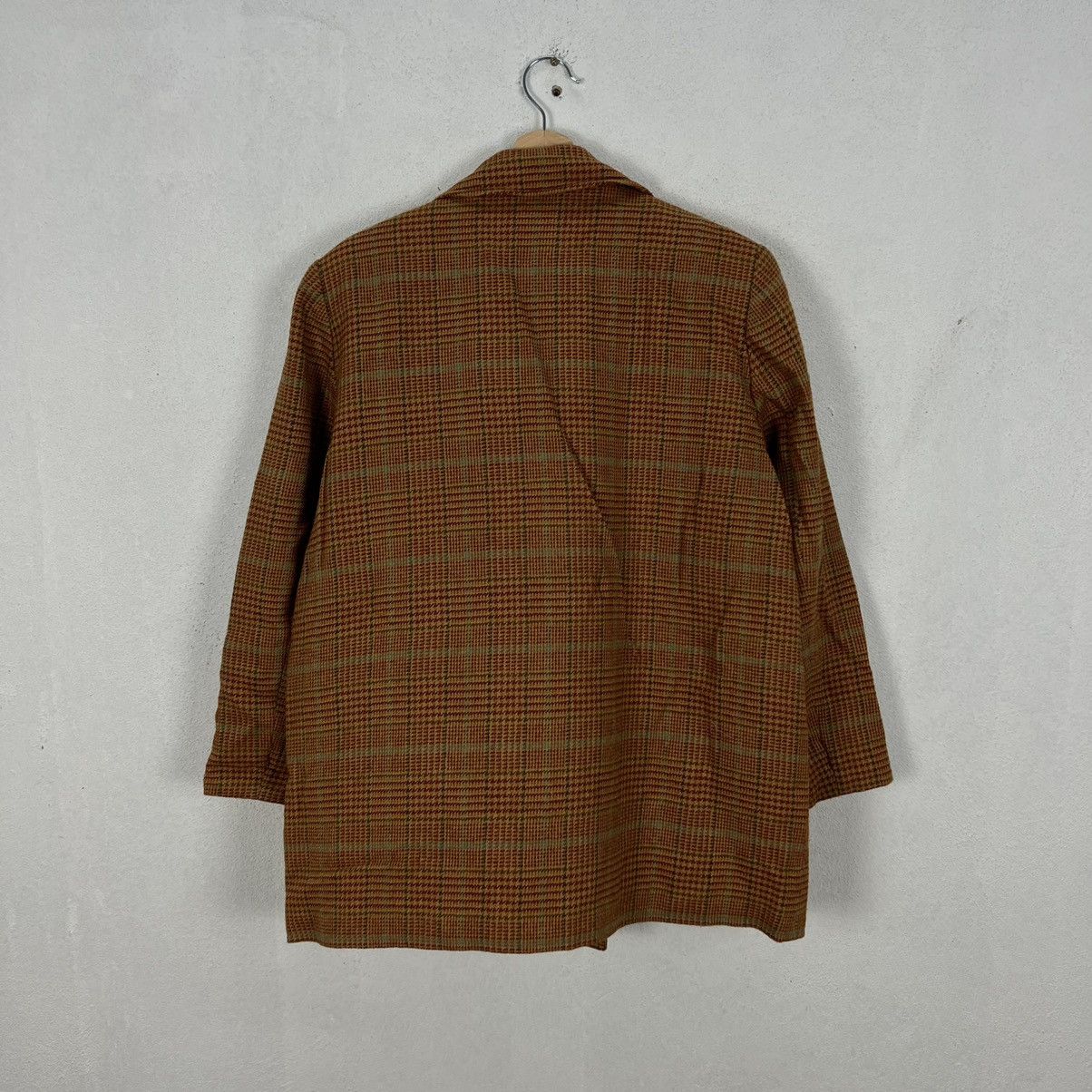 Japanese Brand VINTAGE ANNE KLEIN II TARTAN DESIGN CASUAL JACKET Size US M / EU 48-50 / 2 - 9 Thumbnail