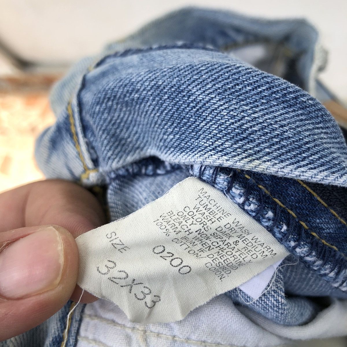 Lee VINTAGE LEE RIDERS DISTRESSED DENIM Size US 32 / EU 48 - 15 Thumbnail