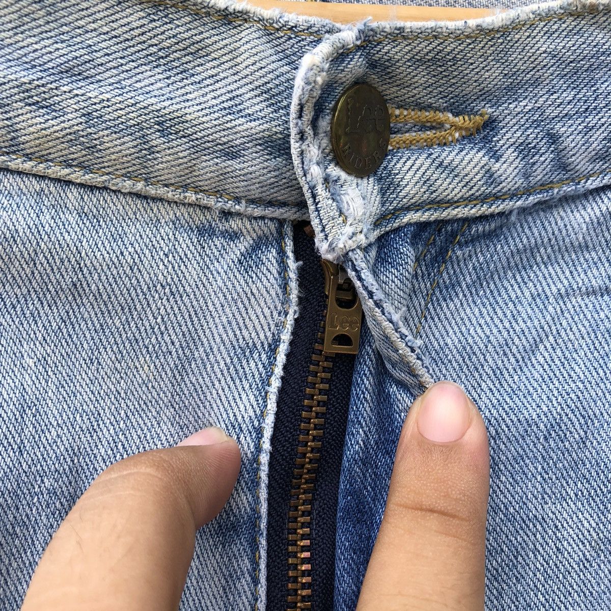 Lee VINTAGE LEE RIDERS DISTRESSED DENIM Size US 32 / EU 48 - 8 Thumbnail