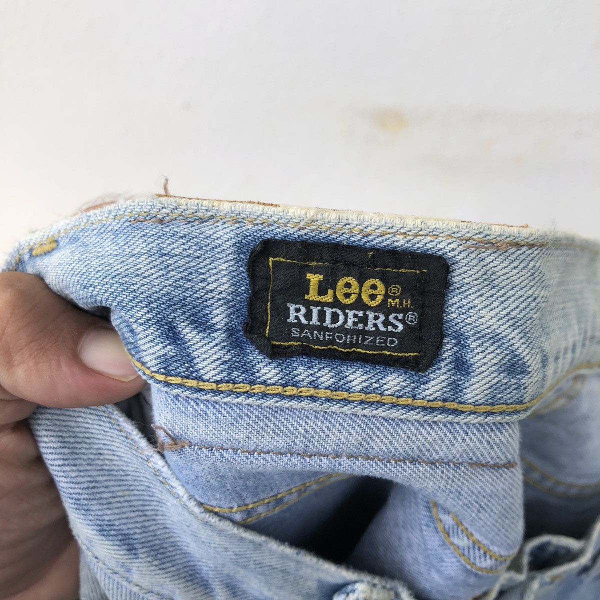Lee VINTAGE LEE RIDERS DISTRESSED DENIM Size US 32 / EU 48 - 12 Thumbnail