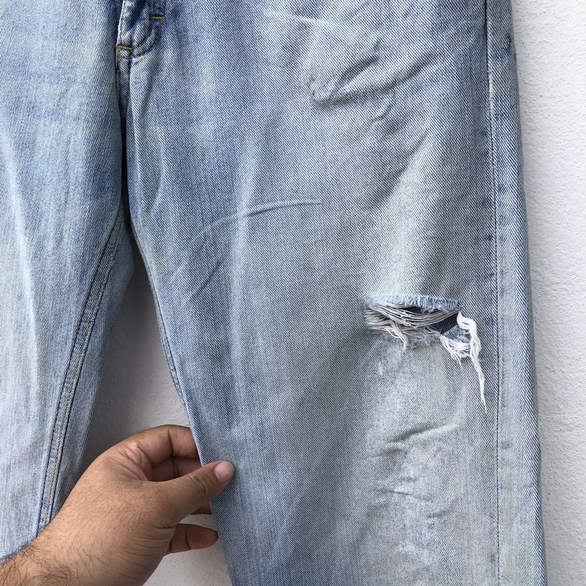 Lee VINTAGE LEE RIDERS DISTRESSED DENIM Size US 32 / EU 48 - 5 Thumbnail