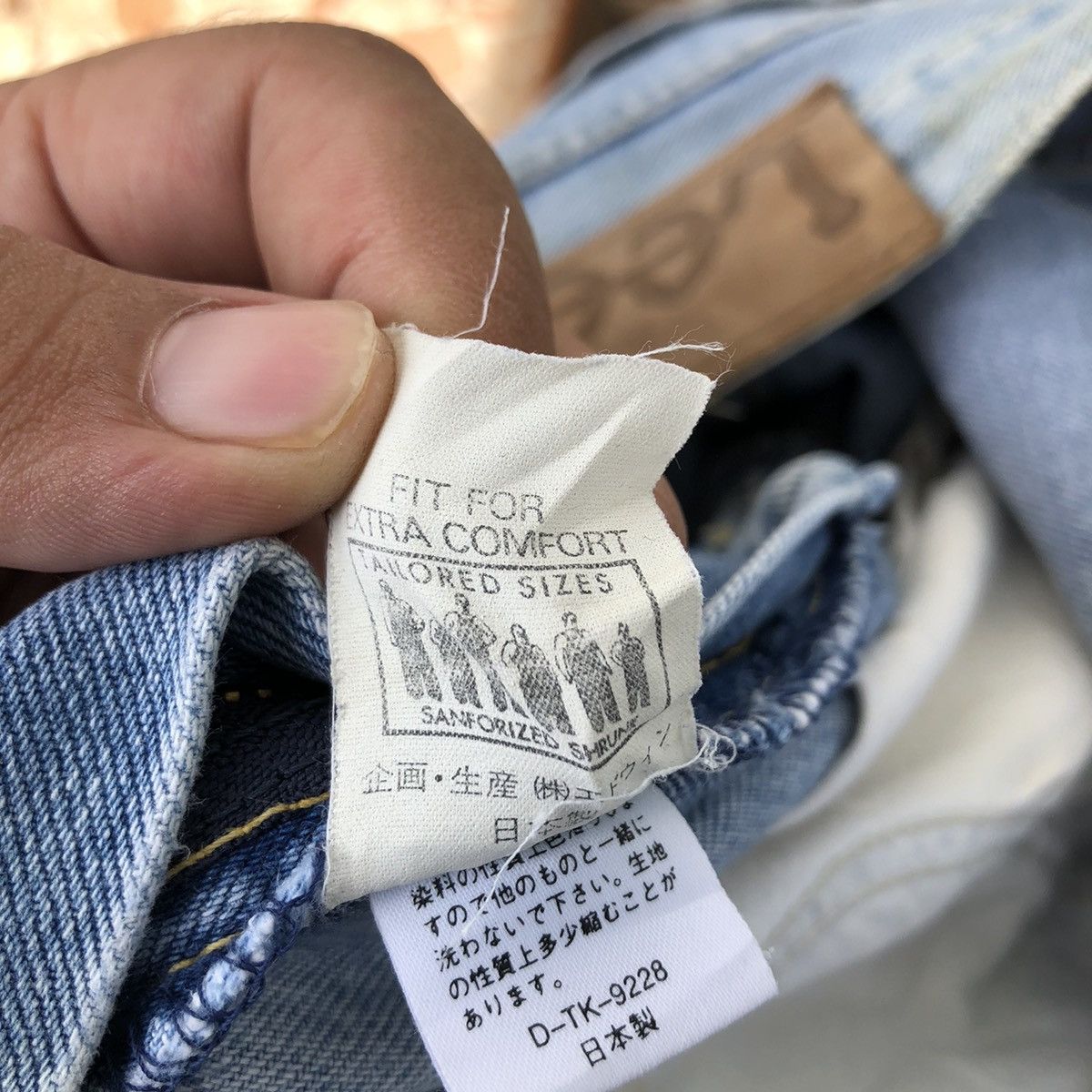 Lee VINTAGE LEE RIDERS DISTRESSED DENIM Size US 32 / EU 48 - 14 Thumbnail
